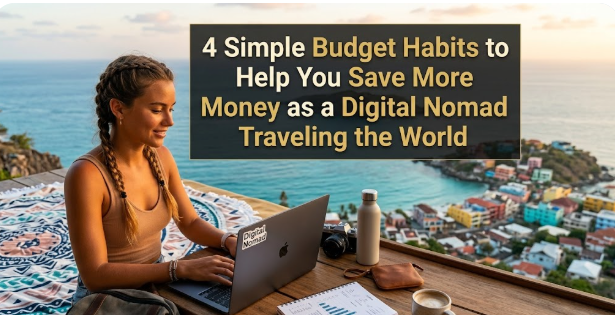 4 Simple Budget Habits to Help You Save More Money as a Digital Nomad Traveling the World