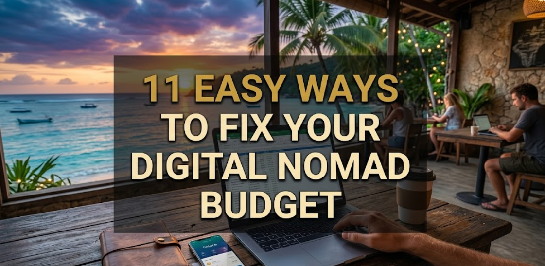 11 Easy Ways to Fix Your Digital Nomad Budget If You Overspent (That Work)