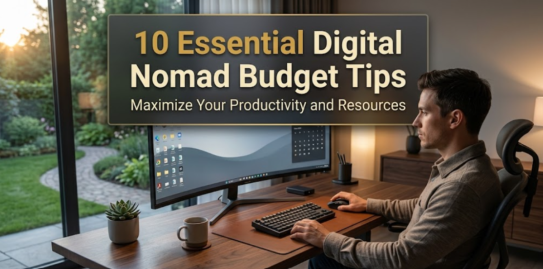 10 Essential Digital Nomad Budget Tips for Lowering Monthly Expenses in 2026