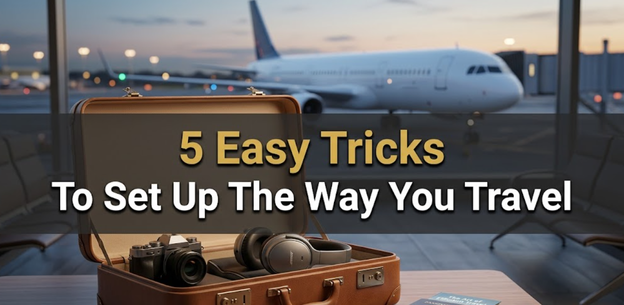 Easy Tricks To Set Up The Way You Travel
