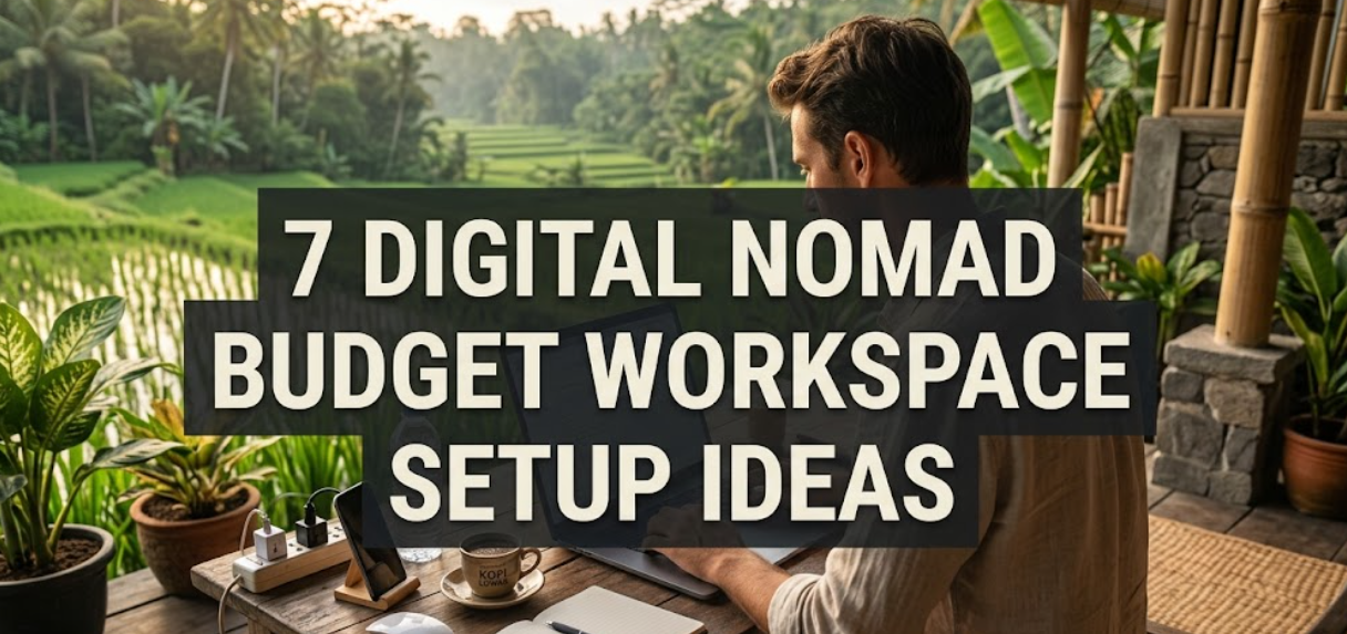 Digital Nomad Budget Workspace