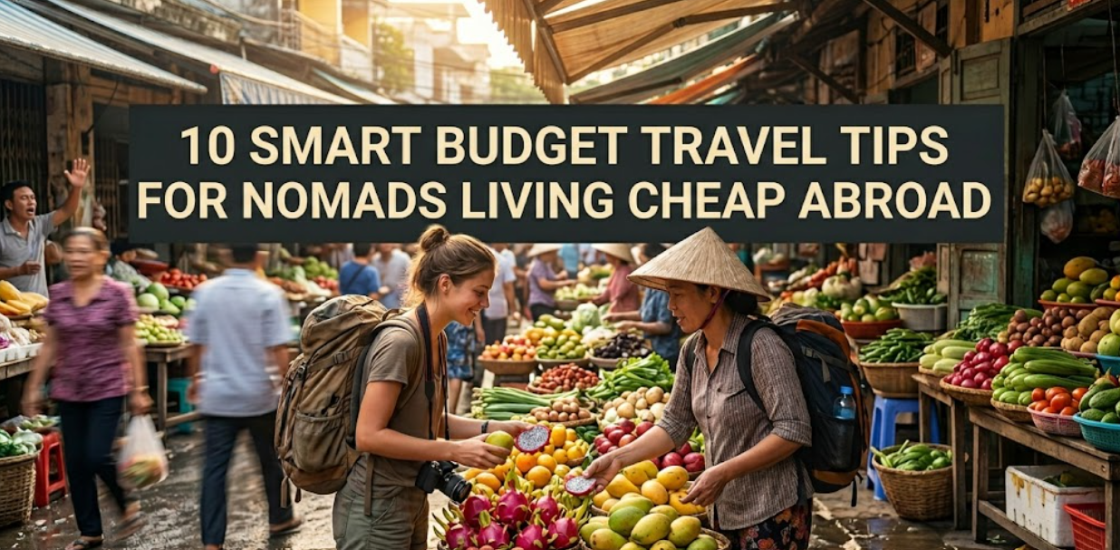10 Smart Budget Travel Tips for Nomads Living Cheap Abroad
